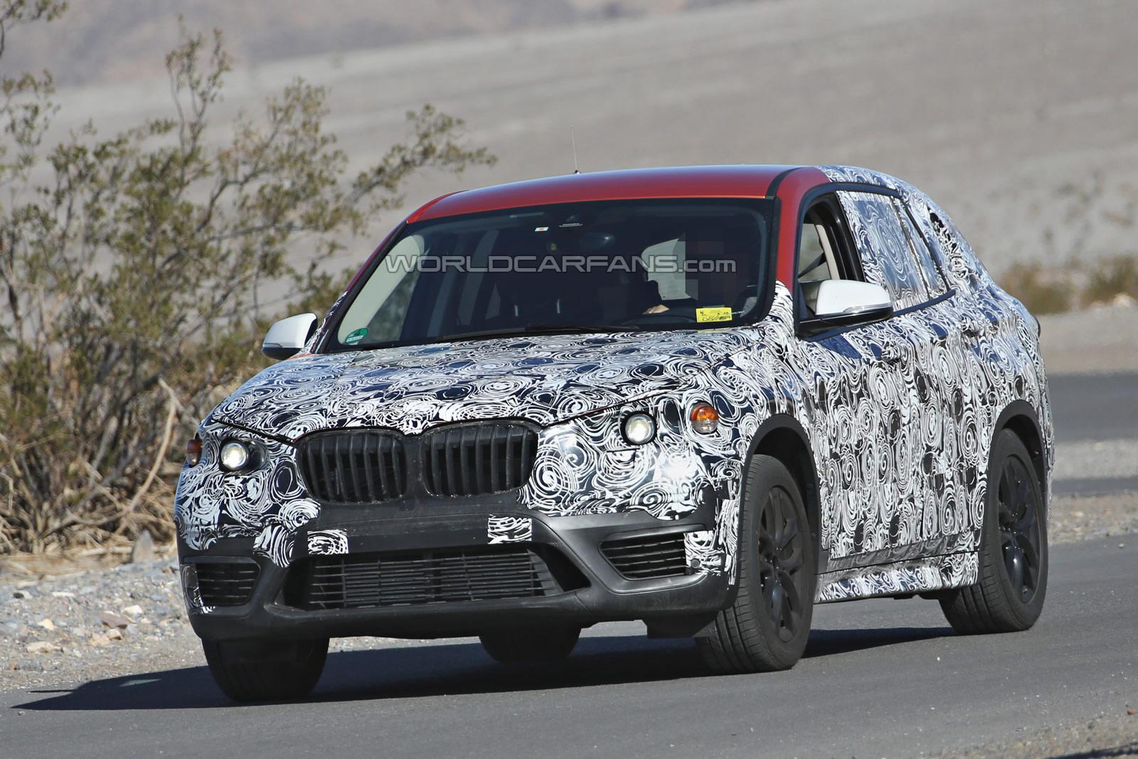 Новая партия шпионских фото BMW X1