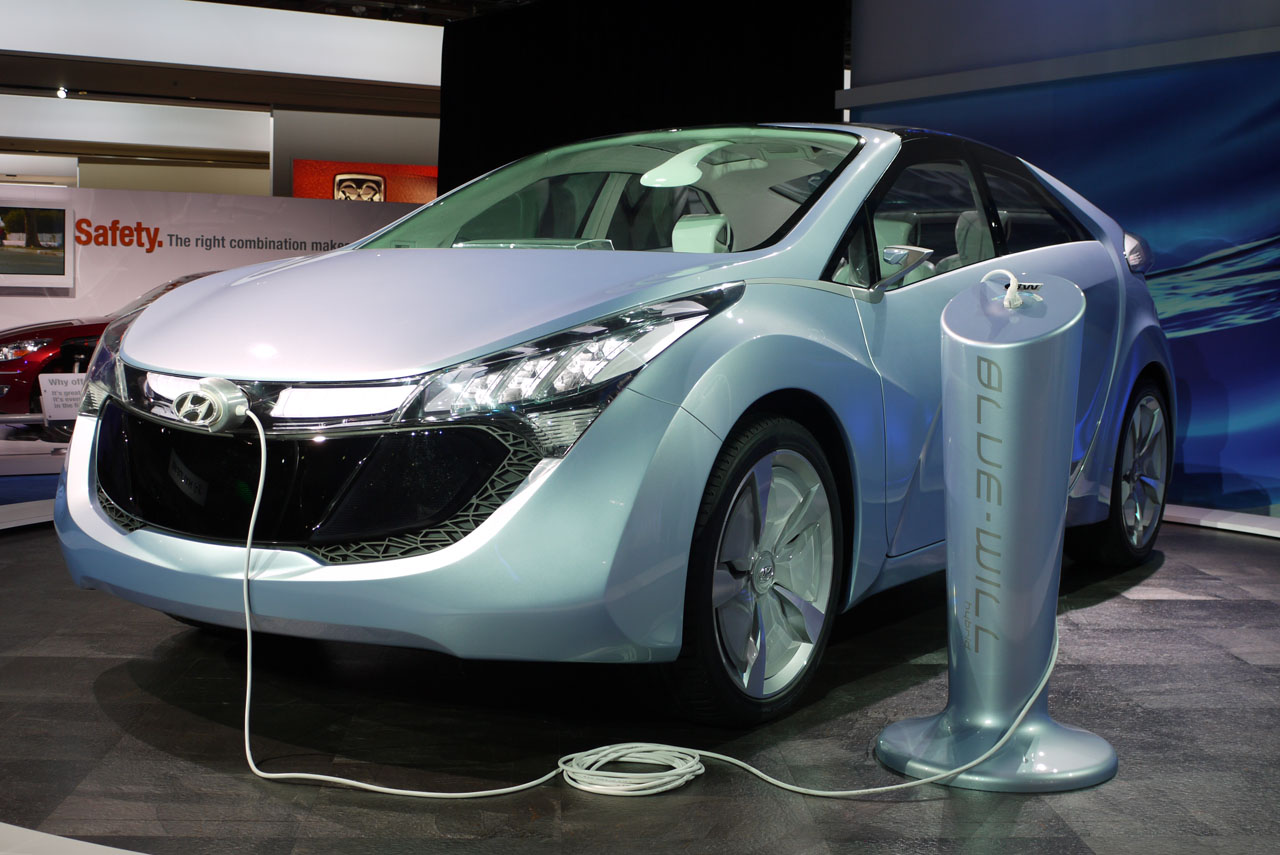 Hyundai электромобиль концепт