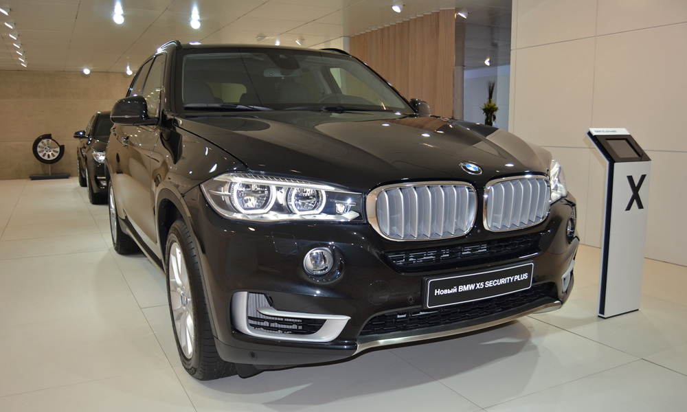 Московское авто-шоу 2014: BMW показал бронированный X5