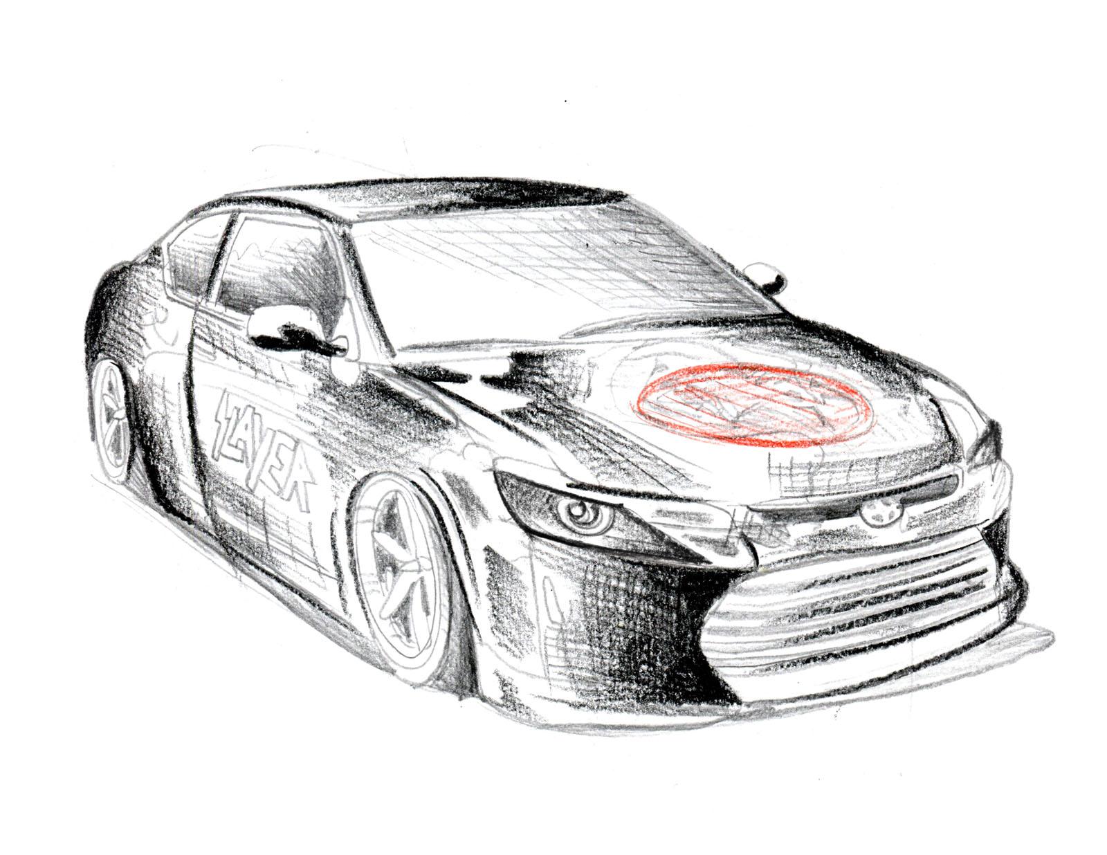 Scion TC Sema автомобиль