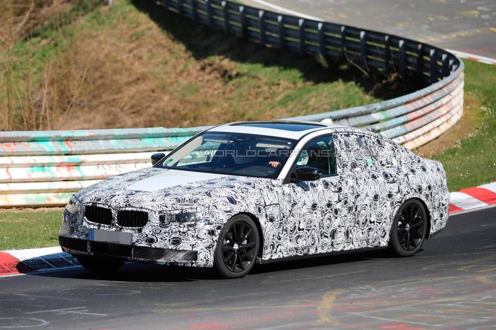 BMW занялся тестами новейшей 5-Series в Нюрбургринге