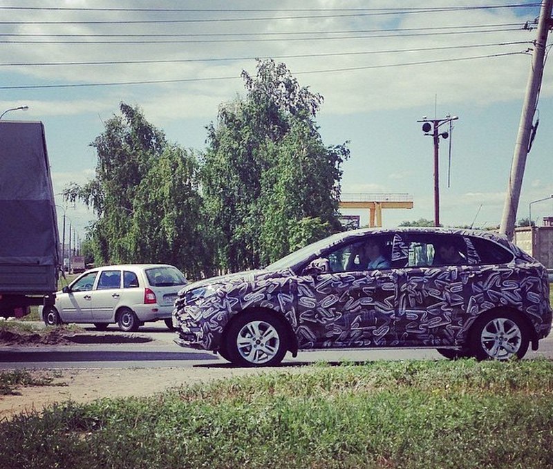 В Тольятти снова засекли Lada Xray