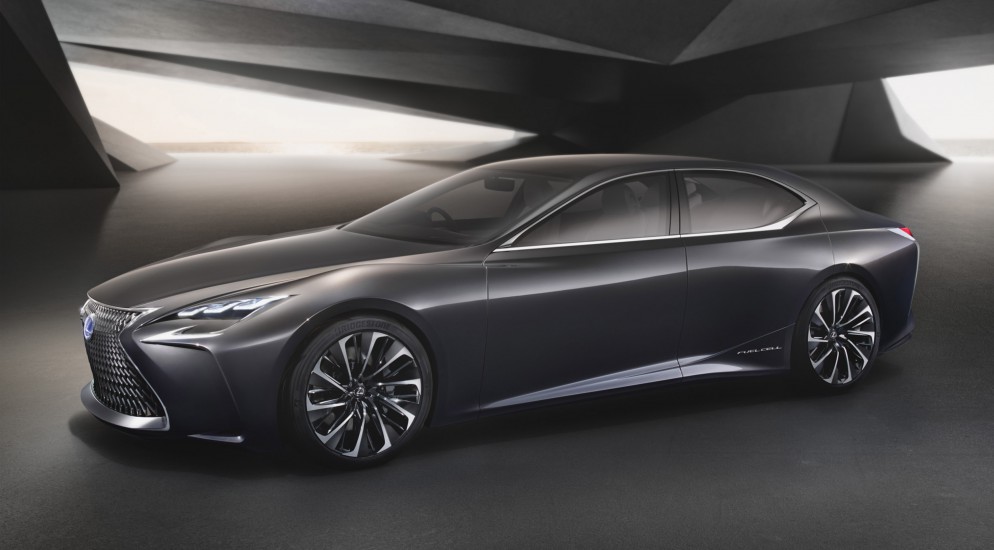 Седан Lexus LF-FC превратится в «водородную бомбу»