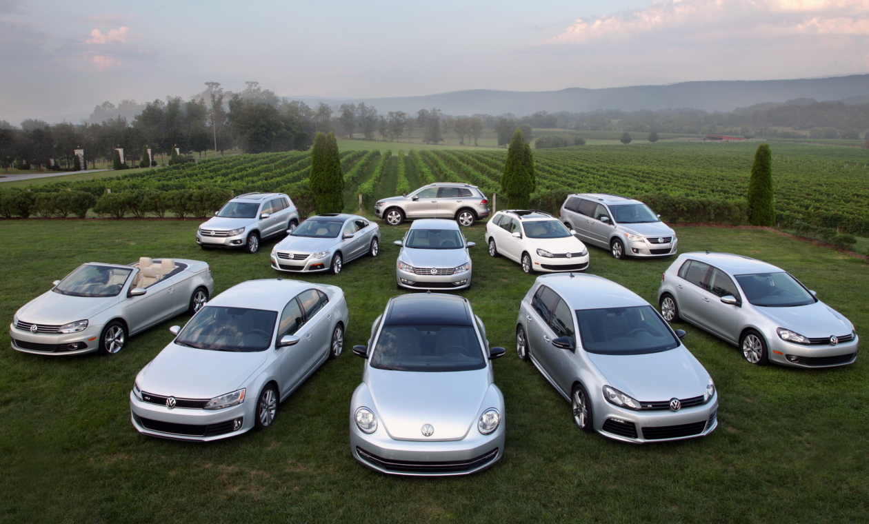 Volkswagen распрощается с 40 моделями