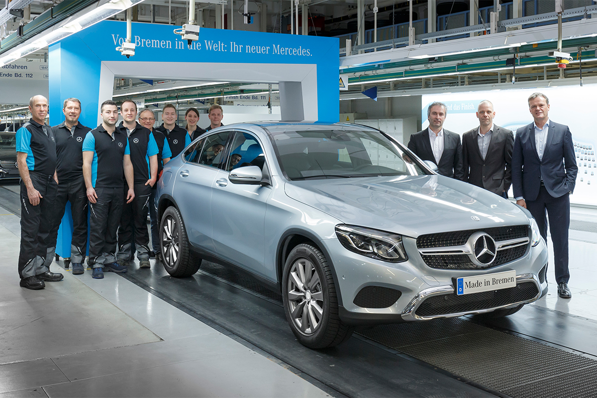 Mercedes-Benz начала производить GLC Coupe