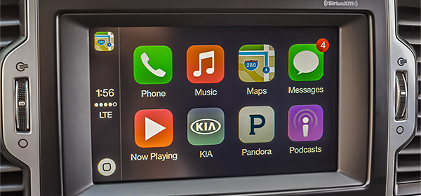 Kia внедрит в свои автомобили системы CarPlay с Android Auto
