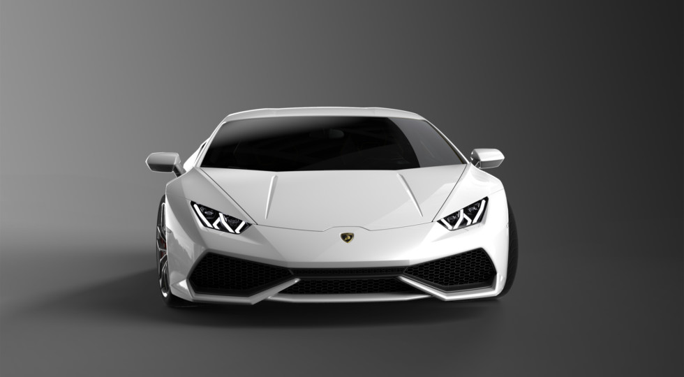 Lamborghini Huracan получил фирменный аэродинамический обвес