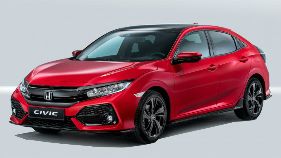 Honda Civic новой генерации в Европе обзавелась турбомоторами