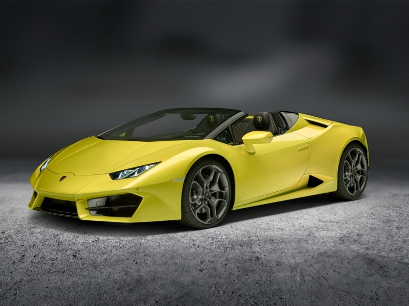 Новое исполнение Lamborghini Huracan Spyder дебютировало