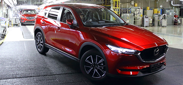 Mazda начала производство кросса CX-5 новой генерации