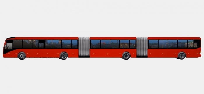 Volvo разрабатывает наиболее громадный автобус во всем мире