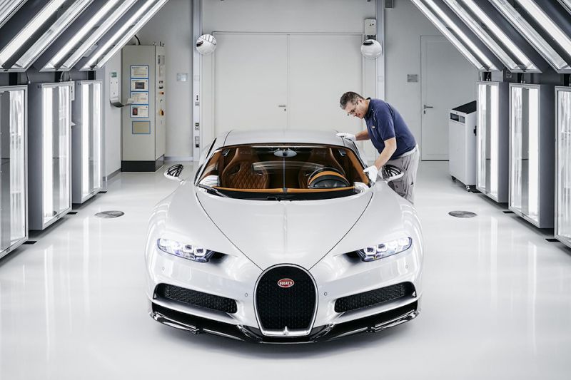 Bugatti распродала 50% всех Chiron