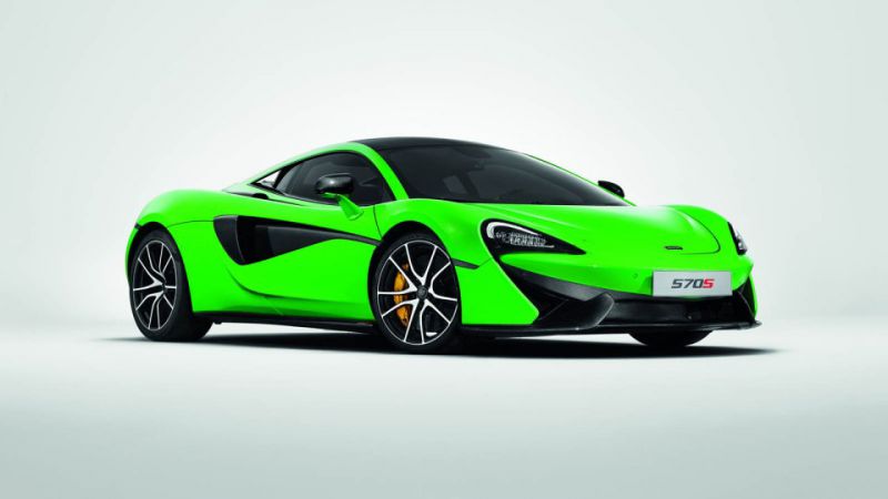 Ядовитый зеленый тюнинг от McLaren