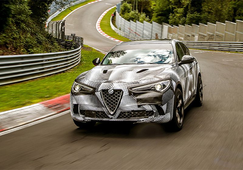 Alfa Romeo Stelvio – самый быстрый кросс Нюрбургринга