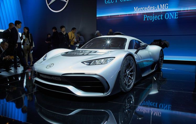 Гибридный гиперкар Mercedes показали еще и в Токио