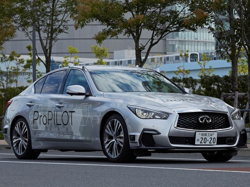 Nissan протестировал стопроцентный беспилотный концепт в Токио