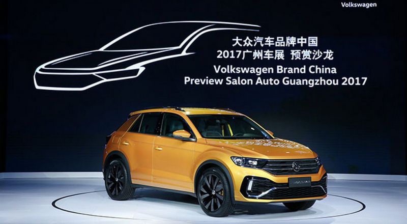 В Гуанчжоу дебютирует новейший кросс Volkswagen T-Rocstar