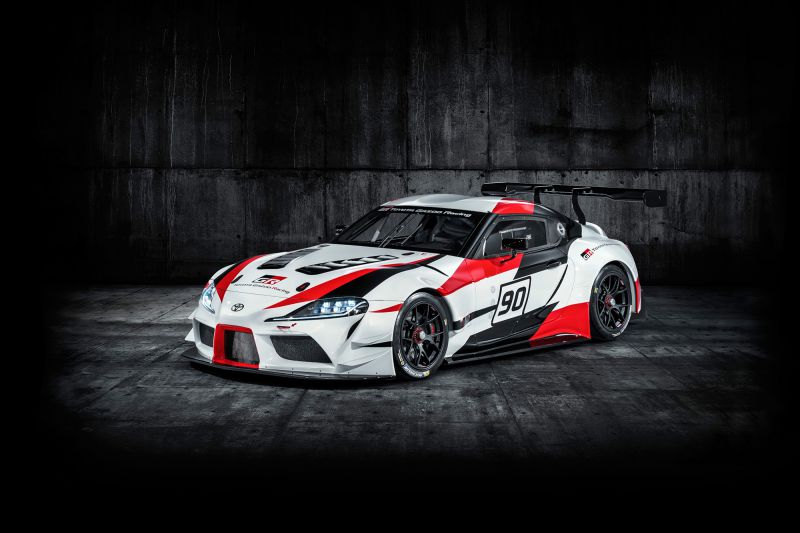 Toyota GR Supra Racing Concept на Автосалоне в Женеве