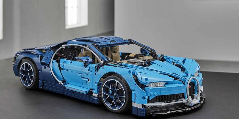 Bugatti Chiron: копия гиперкара от Lego