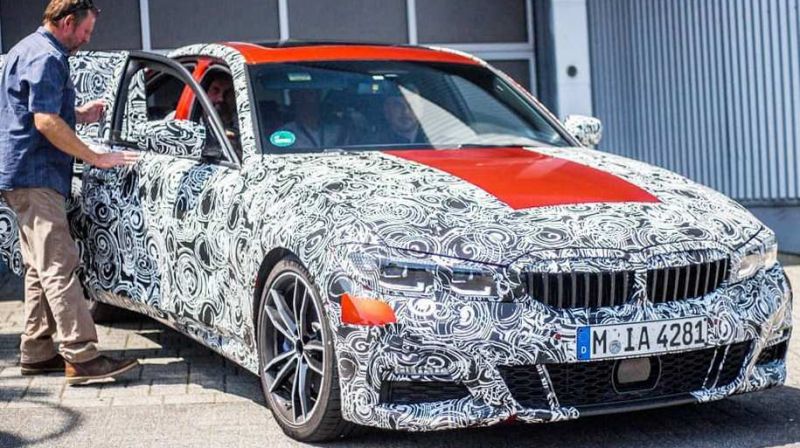 BMW 3-серии: новые фото в камуфляже