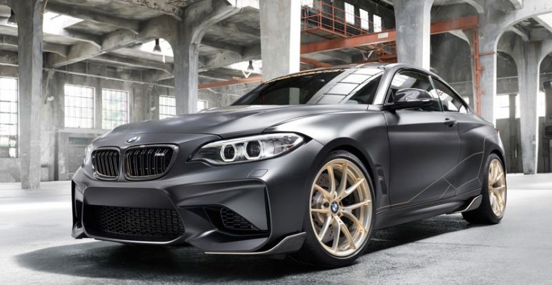 BMW M Performance представило сверхлегкое купе M2