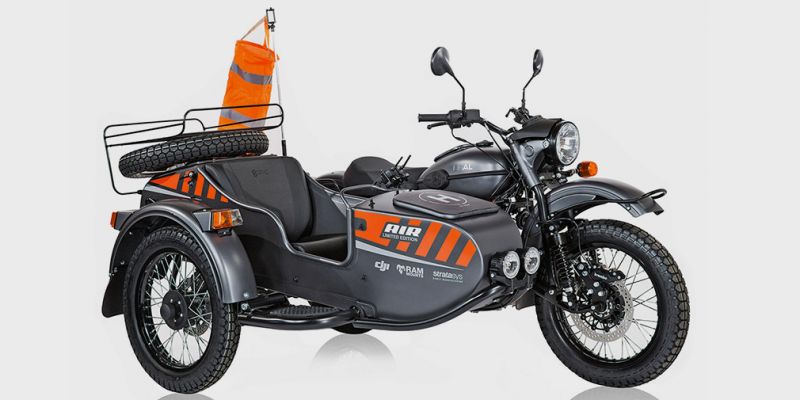 Ural Air: спецверсия мотоцикла с дроном в коляске