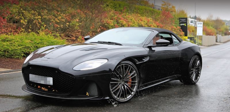 Aston Martin DBS Superleggera Volante без камуфляжа