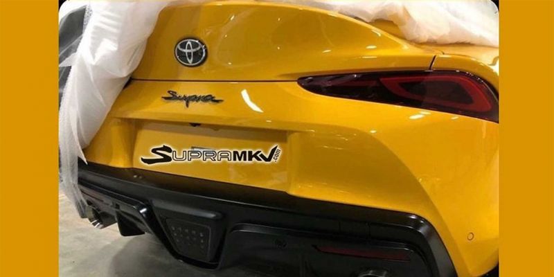 Появилось новое фото возрожденной Supra от Toyota