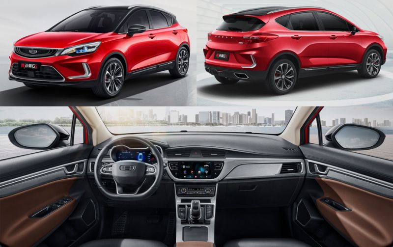 Geely фото салона