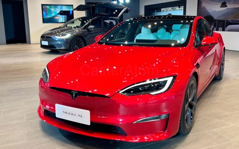 Tesla Model S показала в Тайване обновленную версию