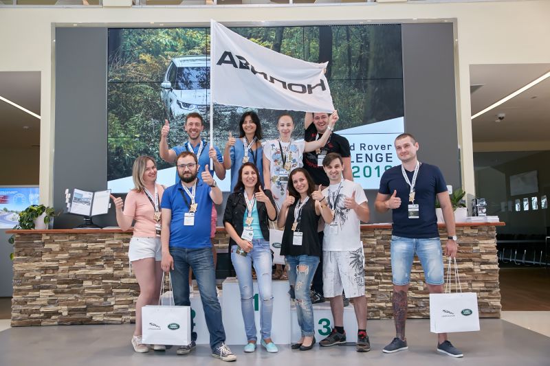 «АВИЛОН» провел соревнование Land Rover Challenge 2018 среди своих клиентов