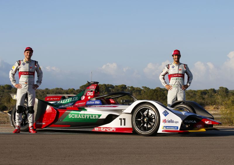 Audi e-tron FE05 в новом сезоне Formula E