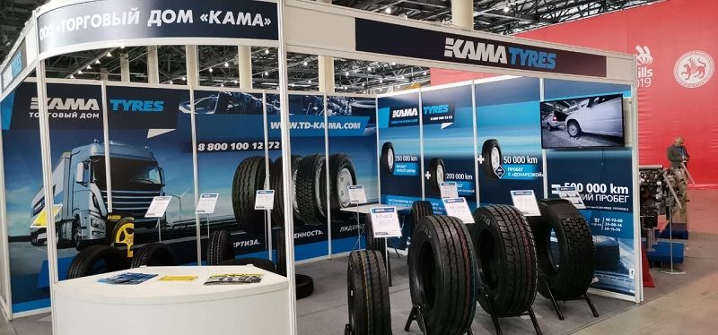 Шины производства KAMA TYRES представили на TIAF supported by Automechanika