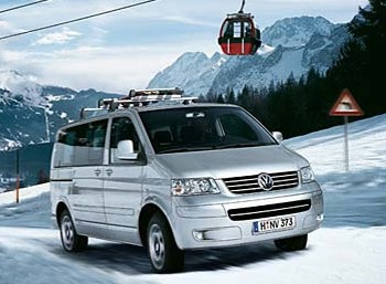 VW Multivan: зимняя резина в комплекте
