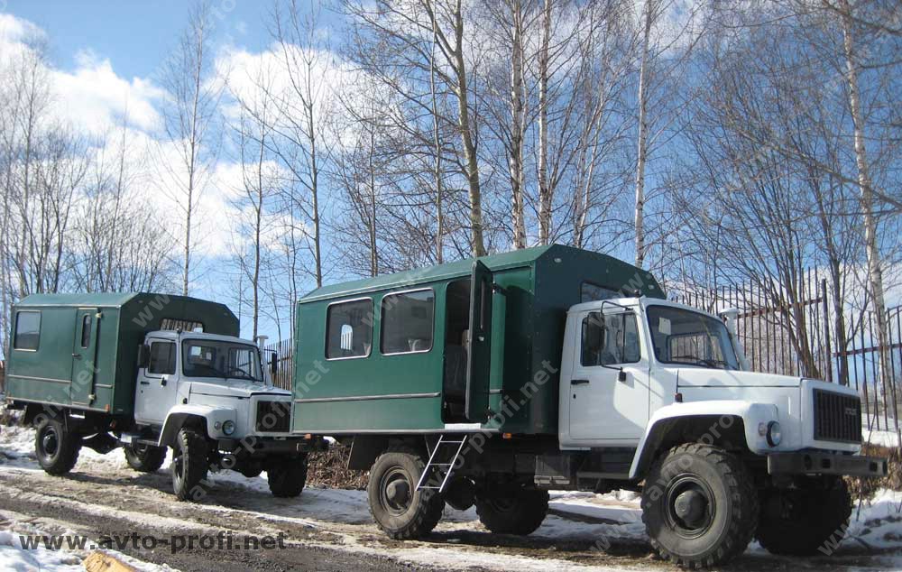 Запуск в производство вахтовых автобусов на базе автомобилей ГАЗ.