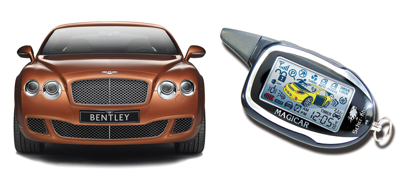 Сигнализации SCHER-KHAN для автомобилей Bentley