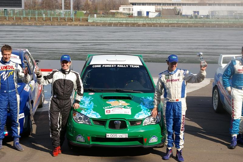 Победителем первого российского Rally Masters Show стал известный британский гонщик Марк Хиггинс