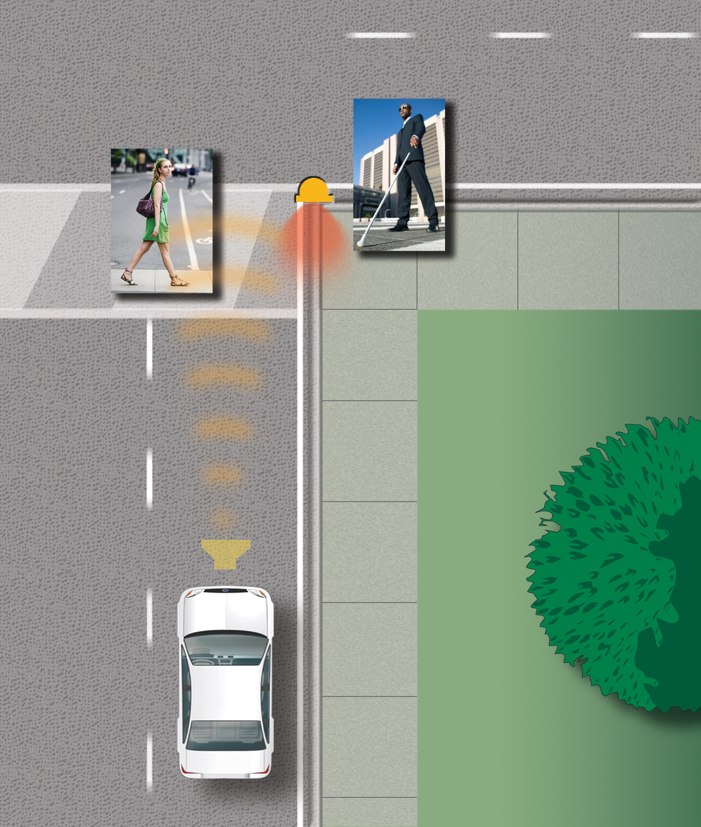  Инновационные звуковые генераторы Delphi помогут обеспечить безопасность пешеходов 