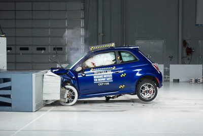 Fiat 500 в очередной раз подтвердил свою безопасность