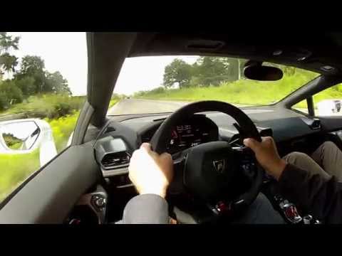 Lamborghini Huracan: поведение автомобиля при 329 км/ч