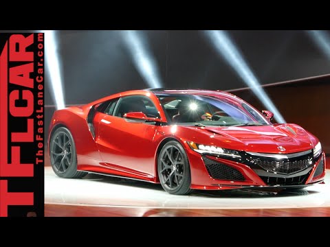 Дебют Acura NSX 2016 в Детройте