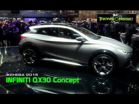 Автосалон Женева-2015: концепт-кроссовер Infiniti QX30