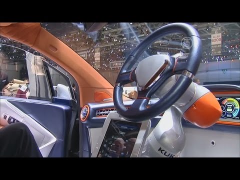 Автосалон Женева-2015: показан беспилотный робомобиль Budii