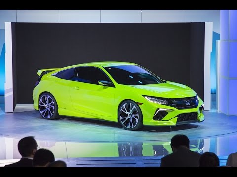 2016 Honda Civic Concept - 2015 New York Auto Show