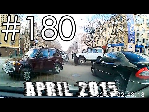 Подборка Аварий и ДТП #180 - Апрель 2015