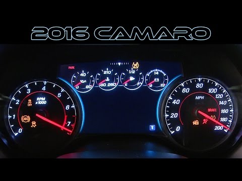 2016 Chevrolet Camaro RS Generation 6 | INTERIOR DESIGN 