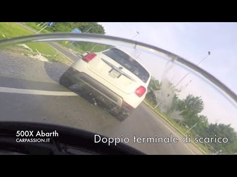 Фотошпионы поймали Fiat 500X Abarth