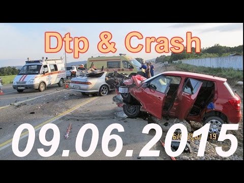 Видео аварии дтп происшествия за сегодня 9 июня 2015