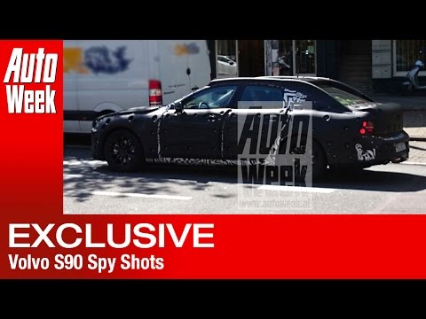 World First: Volvo S90 Spy shots in video