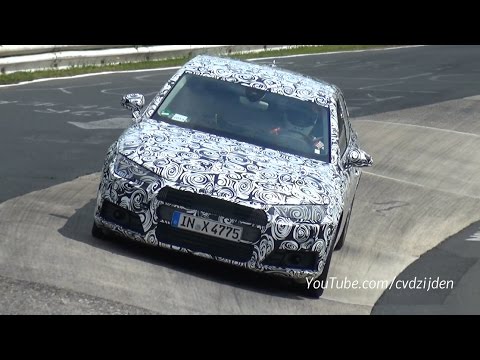 2017 Audi S4 Testing on the Nurburgring